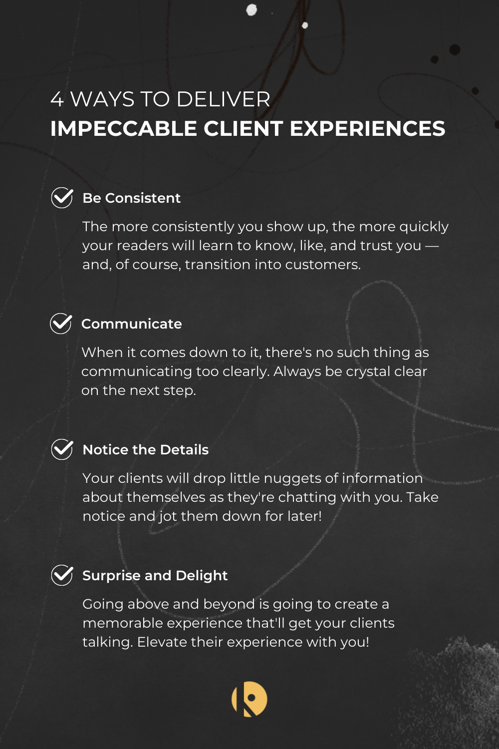 4 Ways to Deliver Impeccable Client Experiences