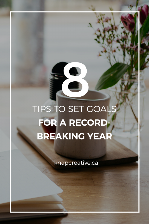 GOAL SETTING for a Record-Breaking Year GOAL SETTING for a Record-Breaking Year