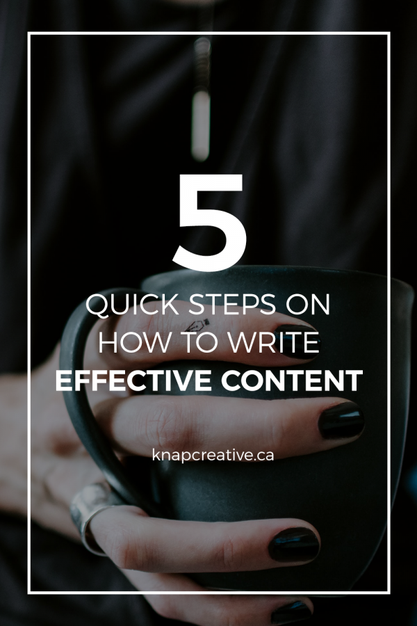 How to Write Effective Content
