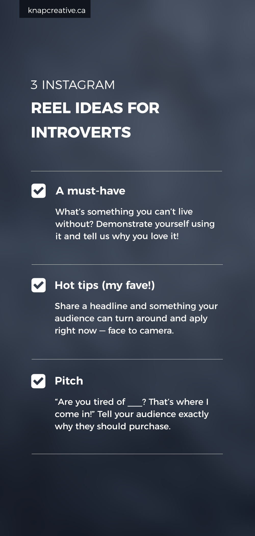 5 Instagram Reel Ideas for Introverts