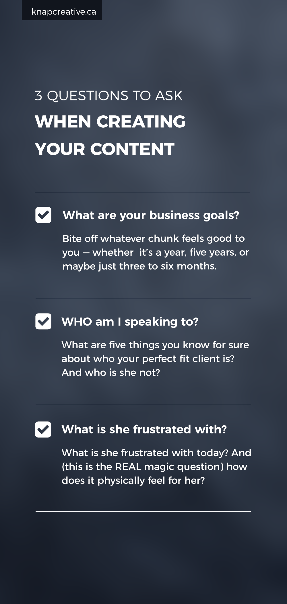 5 Questions to Ask When Planning Your Content