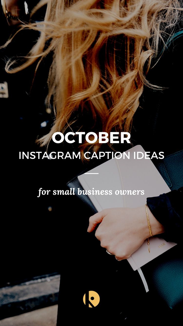 October Instagram Caption Ideas